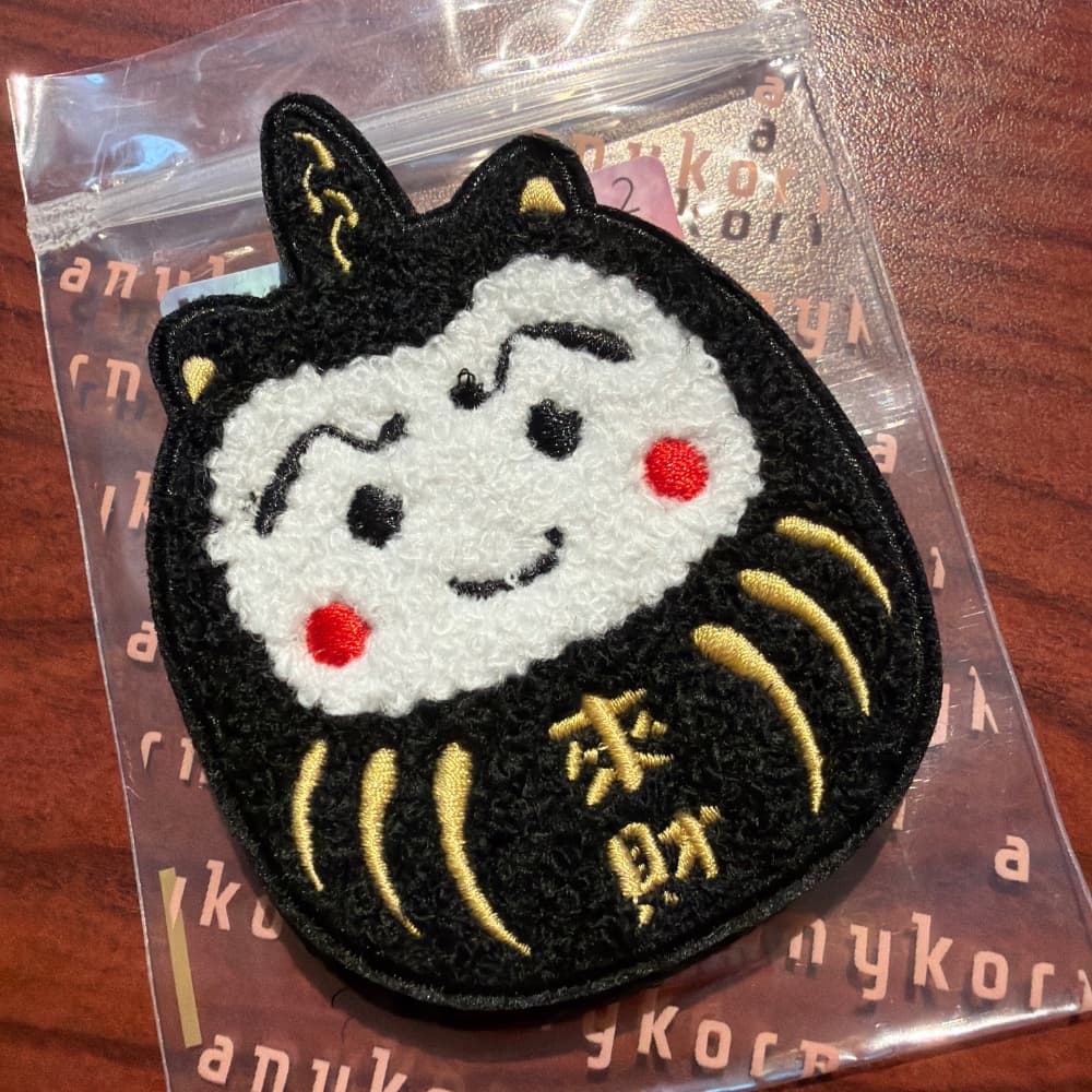 劉海貼 達摩黑 來財