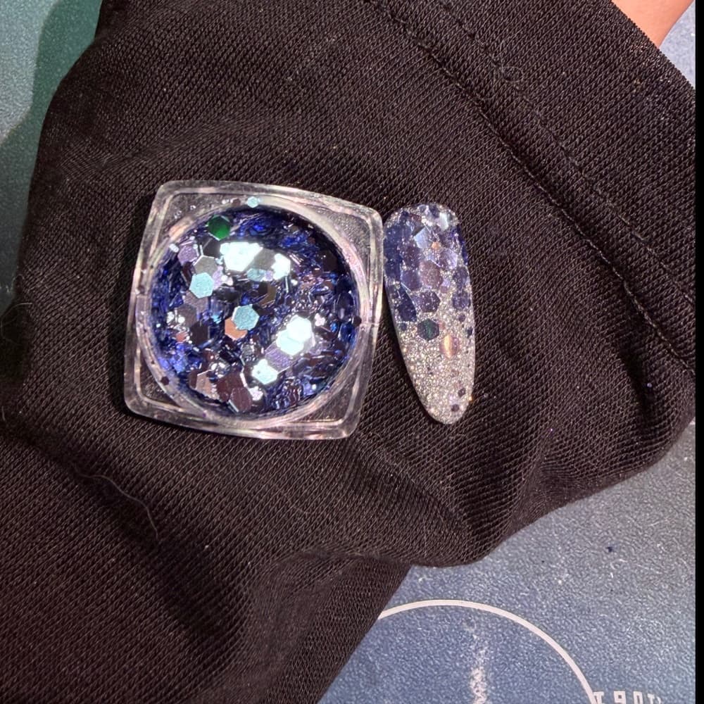 混銀藍亮片 大推